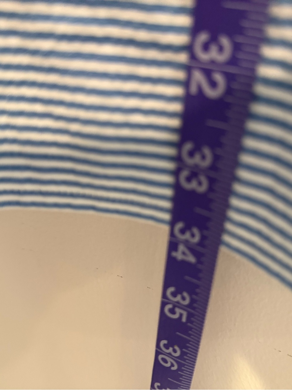 Vineyard Vines Performance Dress Cover up Blue Stripe Seersucker EUC Size Small - Picture 5 of 6
